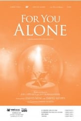 For You Alone SATB choral sheet music cover